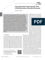 A High Energy Density Asymmetric Supercapacitor From Nano-Architectured Ni (OH) /carbon Nanotube Electrodes