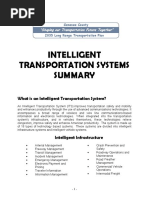 Intelligent Transportation Systems