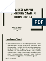 Injeksi Ampul Diphenhydramin Hidrklorida