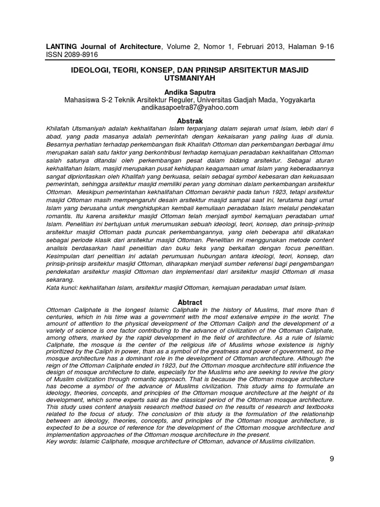 IDEOLOGI, TEORI, KONSEP, DAN PRINSIP ARSITEKTUR MASJID UTSMANIYAH.pdf