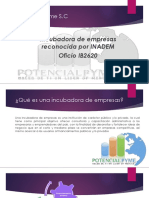 Incubadora de empresas ofrece consultoría y financiamiento