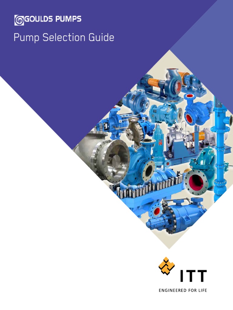 Pump Selection Guide Goulds PDF Pump Corrosion