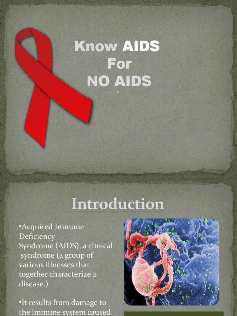 Biology Project | PDF | Hiv/Aids | Management Of Hiv/Aids