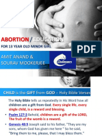 Abortion or Education ? Which Is More Important For A Minor Girl