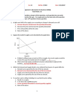 Assignment 01 (Economics)