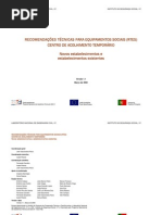 RECOMENDAÇÕES TÉCNICAS PARA EQUIPAMENTOS SOCIAIS (RTES)