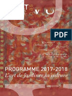 Livret Programme VU PAS VU - Saison 2017-2018