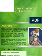 Odgoj U Duhovnim Horizontima Dželaludina Rumija