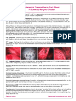 Catamenial Pneumothorax Fact Sheet