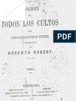 Dupuis Carlos Francisco - El Origen de Todos Los Cultos