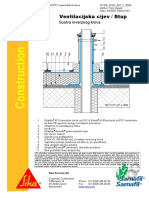 Sintetiƒke Membrane - Inverzni Krov - Vertikalna Cijev, Stup