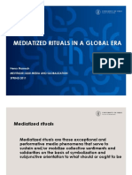 Mediatized Rituals in A Global Era: Henry Mainsah Mevit4220/3220 Media and Globalization SPRING 2011