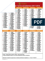 Calendario Accademico Unisalento