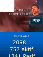 WHY YOUNG PEOPLE LEAVE CHURCH