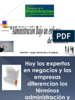 Administracion y Gestion