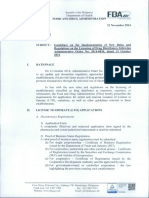 FC2014-026 - Guidelines on the Implementaton of New Rules and Regulation on the Licensing of Drug Distributors following AO 2014-0034.pdf