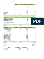 Calculo de Peso y Volumen Para Carga