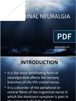 Trigeminal Neuralgia: Amithbabu.C.B Mscd-Endo