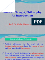 Political Philosophy - An Introduction