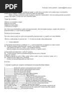 Concordância Verbal