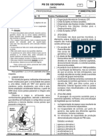 Prova de Geografia - 32