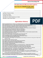 Agriculture Study Notes PDF by AffairsCloud