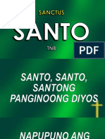 06 Sanctus - Santo (TNB)