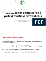 Chap2-Formulation MEF Par ED