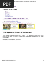 VPWS (Virtual Private Wire Service) - Part 1 - WWW - Ipcisco.com - WWW - Ipcisco