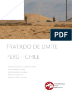 Tradado de Limite Perú-chile