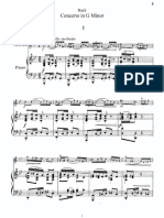 Violin Concerto in g (From BWV 1056)