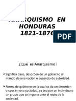 Anarquismo en Honduras 1821-1876