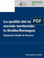 Qualità Del Servizio Sociale Territoriale Emilia Romagna