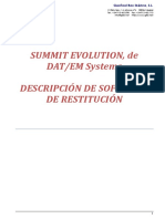 Summit Evolution, de DAT/EM Systems Descripción de Software de Restitución