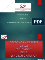 Deberes y Derechos de Los Estudiantes