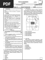 Prova de Geografia - 257