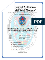 Planificacion Estrategica Hospital Universitario Municipal Dr. Mario Ortiz Suarez