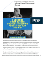 3 Lecciones de Russell Procope's Solo en _Sweet Georgia Brown_ - Learn Jazz Standards