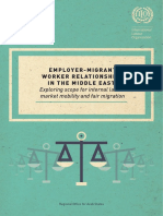 Employer-Migrant Relationships in The Middle East