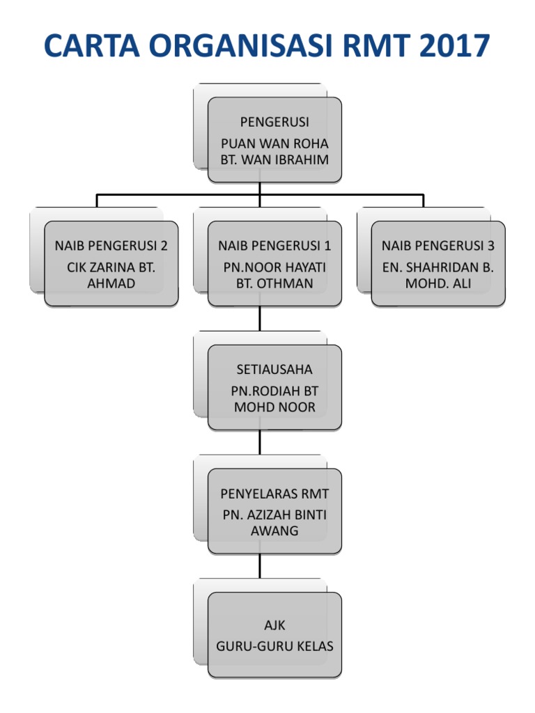 Carta Organisasi RMT | PDF