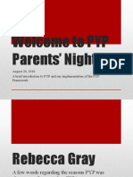PYP Parents Night