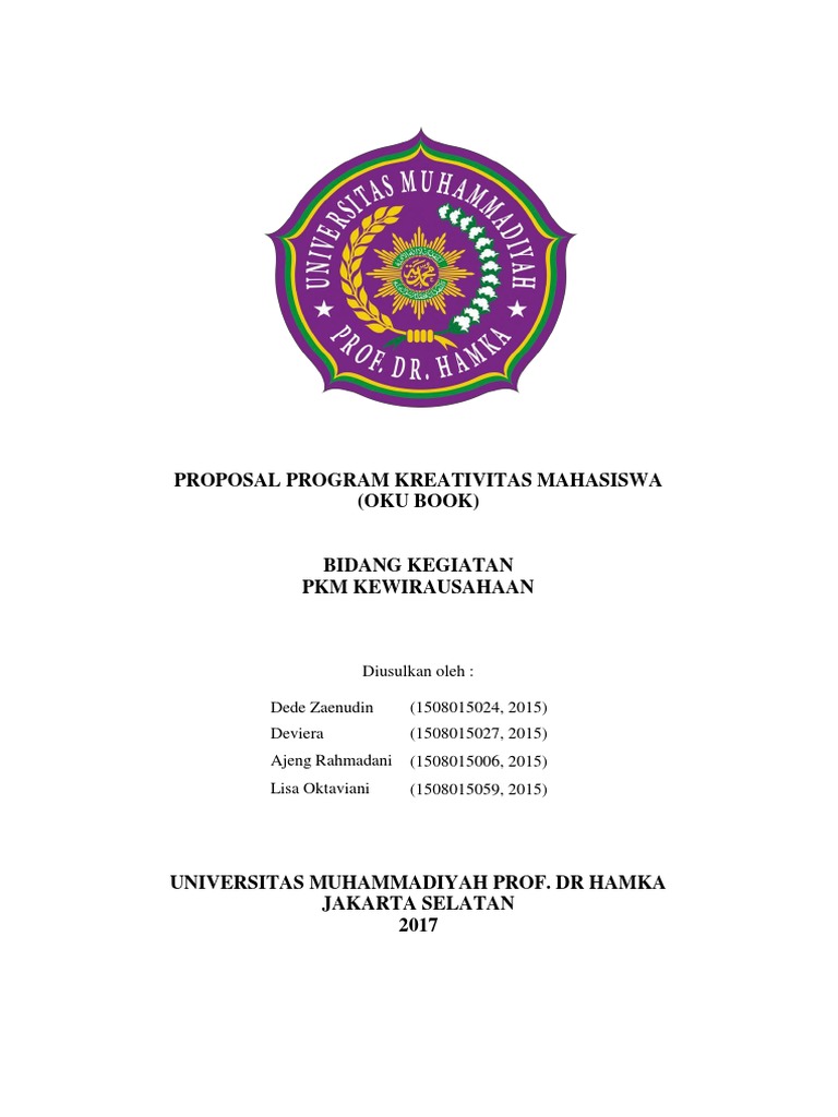 Proposal Pkm K Pdf