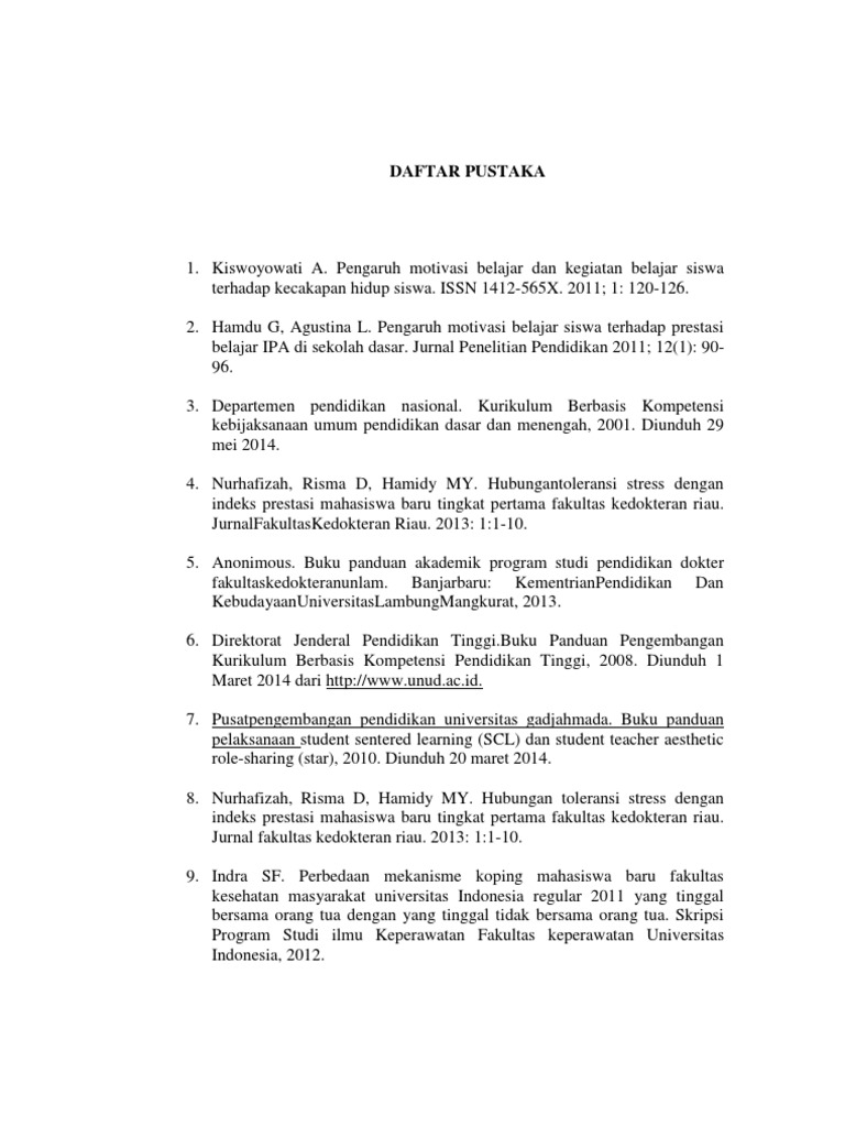 Skripsi Motivasi Belajar Mahasiswa Pejuang Skripsi