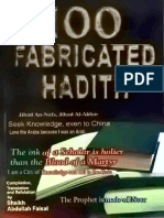 100FabricatedHadith IslamicEnglishBook PDF