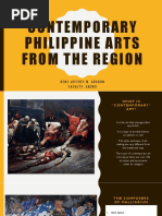 Contemporary Philippine Arts From The Region