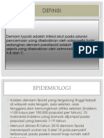 Demam Typoid