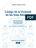 BOE-199 Codigo de La Vivienda de Las Islas Baleares