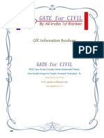 Gate civil booklet