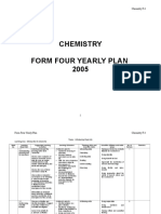 Form Four Yearly Plan Chemistry F.4