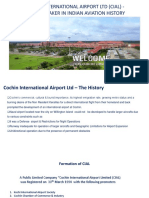 Cochin International Airport LTD (Cial) - A Path Breaker in Indian Aviation History